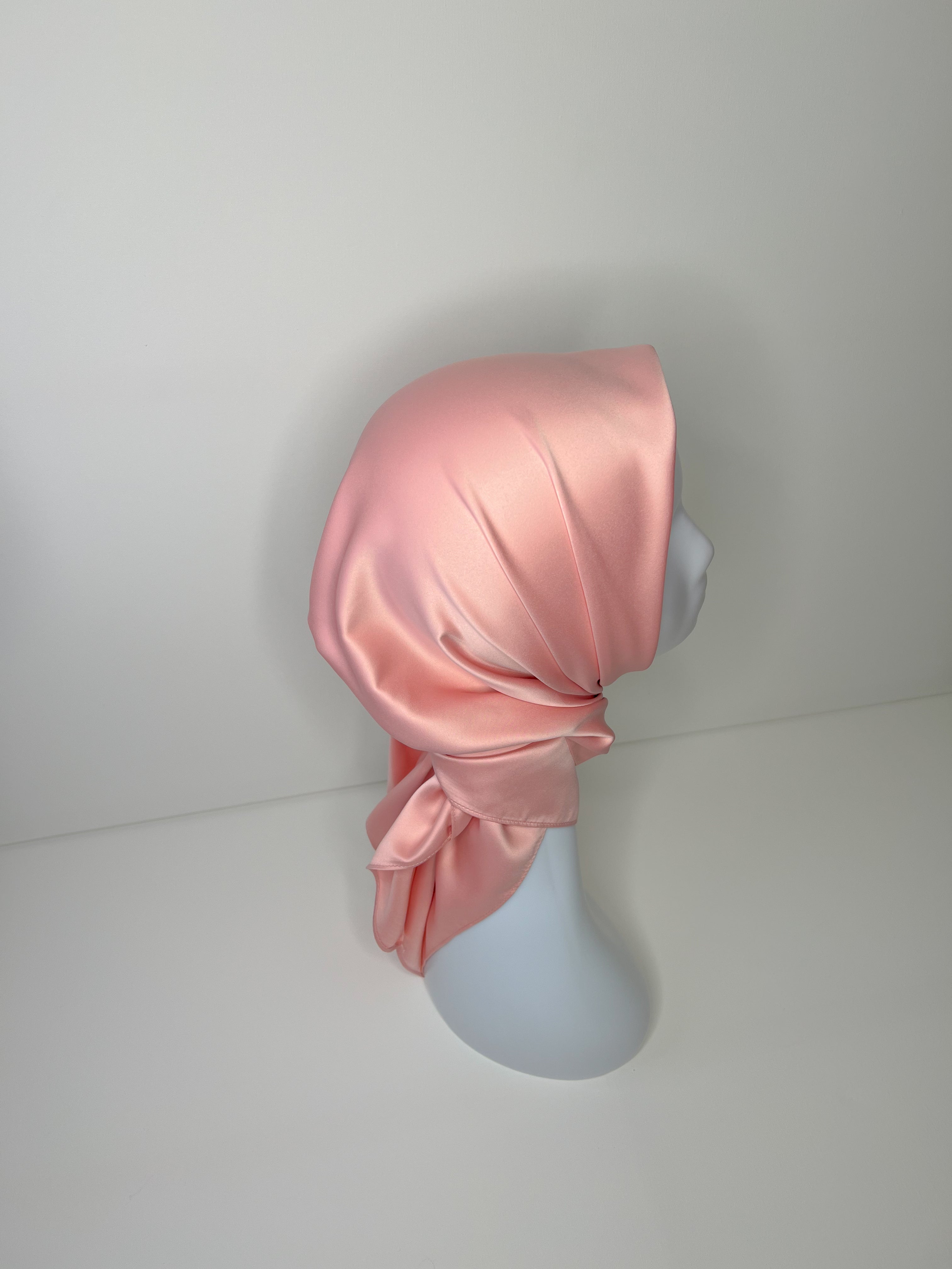 Square Veil Silk - Baby Pink
