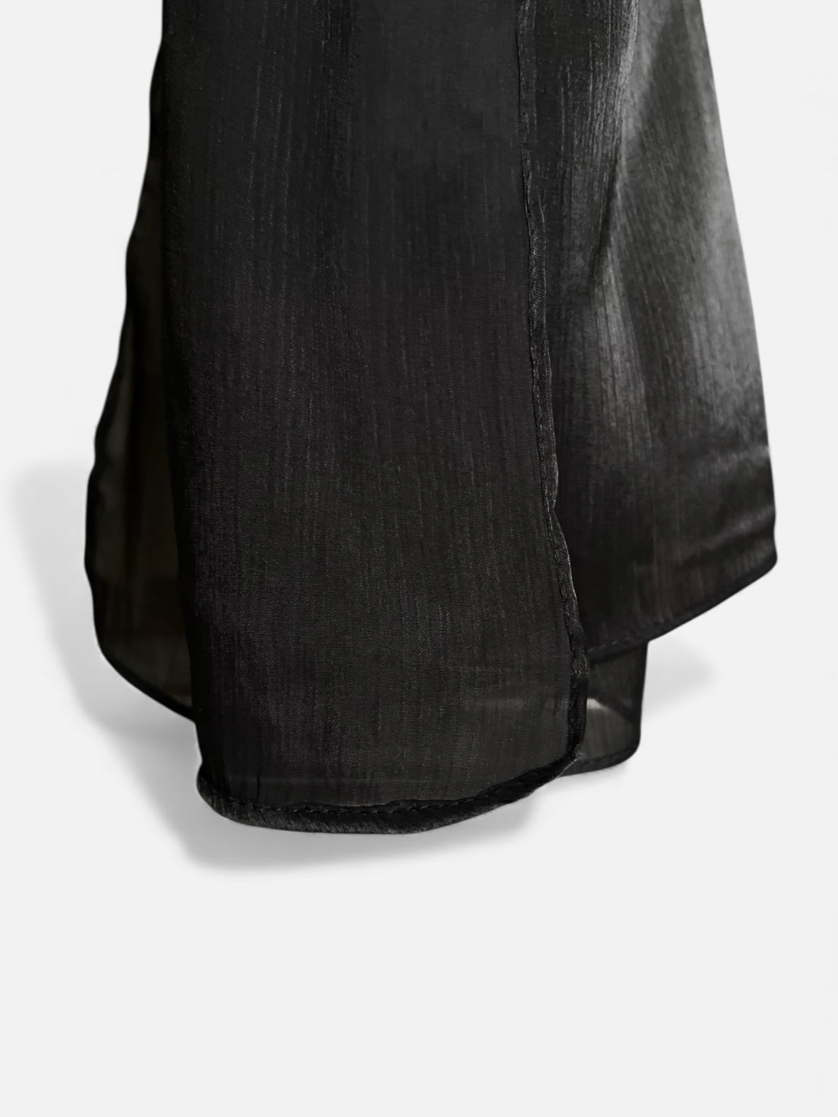 Organza Hijab - Svart