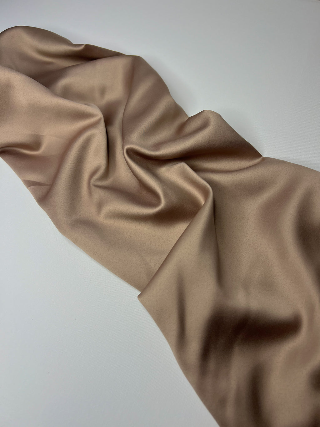 Square Veil Silk- Cappuccino