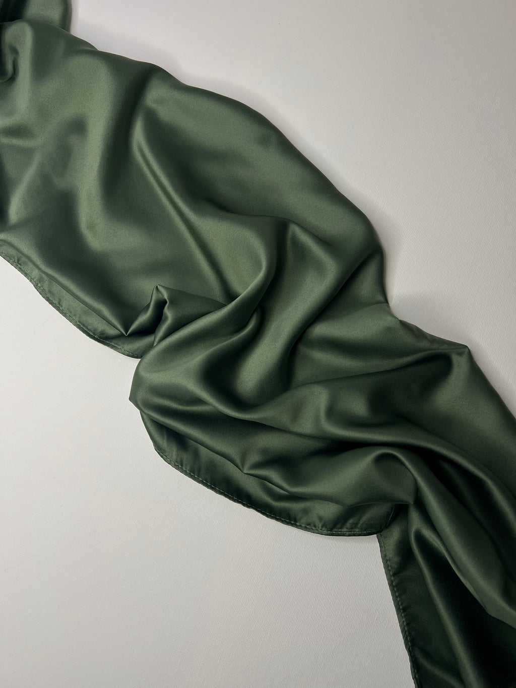 Square Veil Silk - Olive