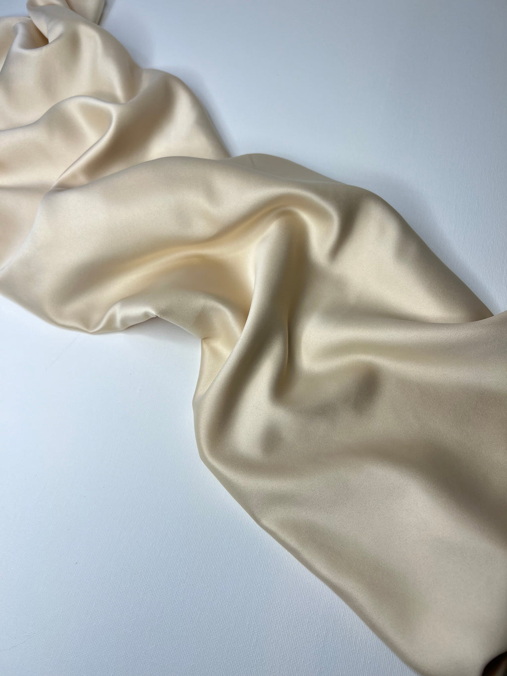 Square Veil Silk - Cream