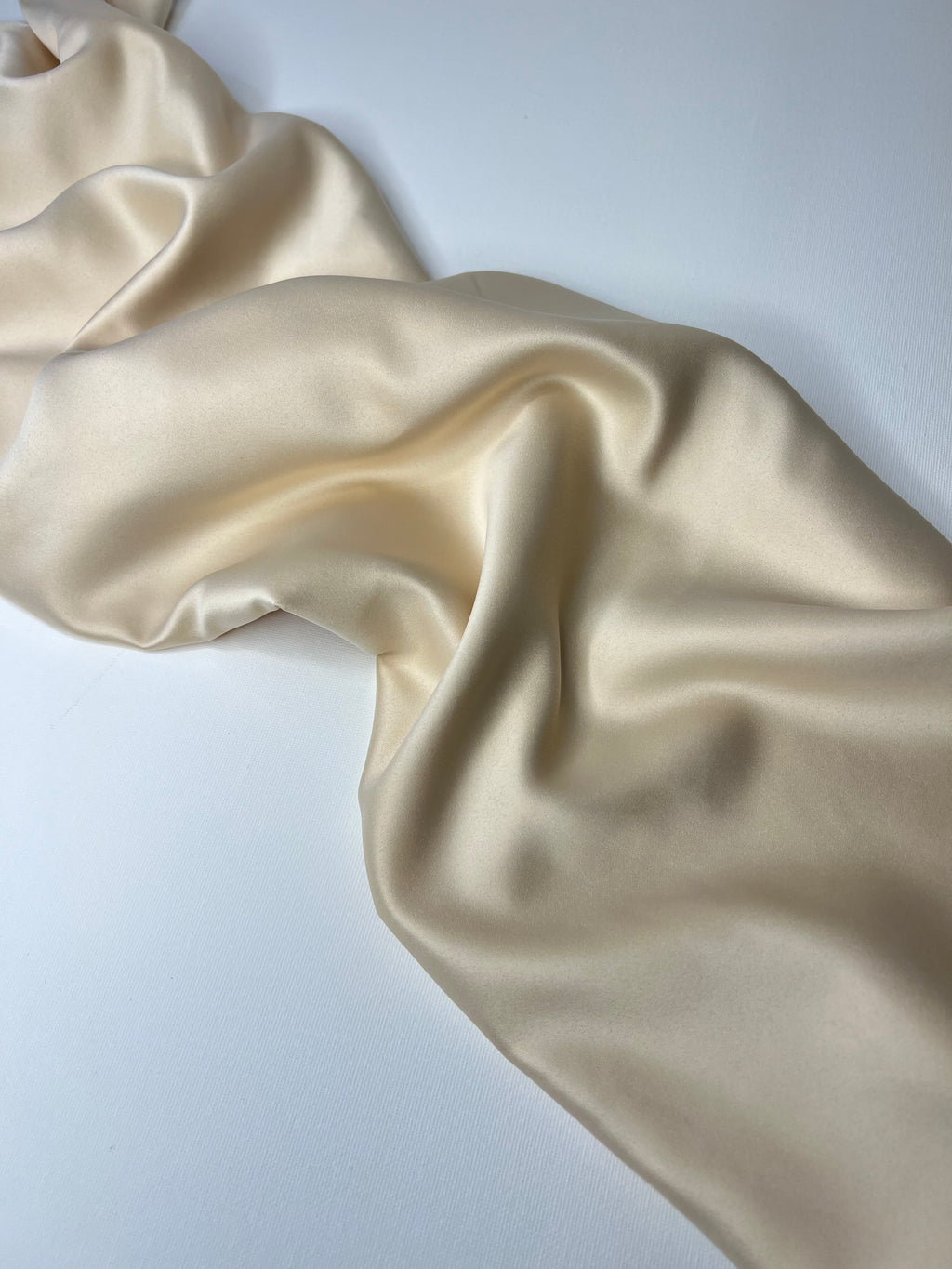 Square Veil Silk - Cream