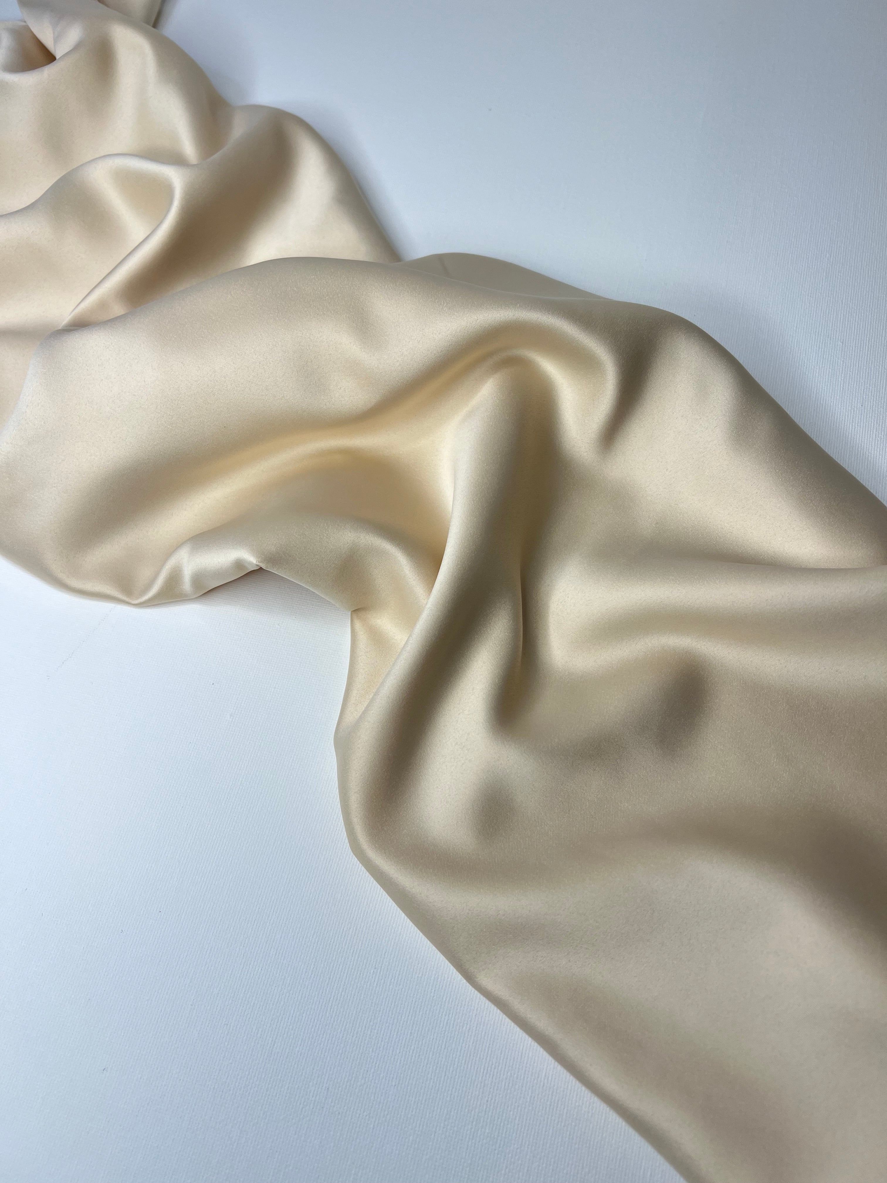 Square Veil Silk - Cream