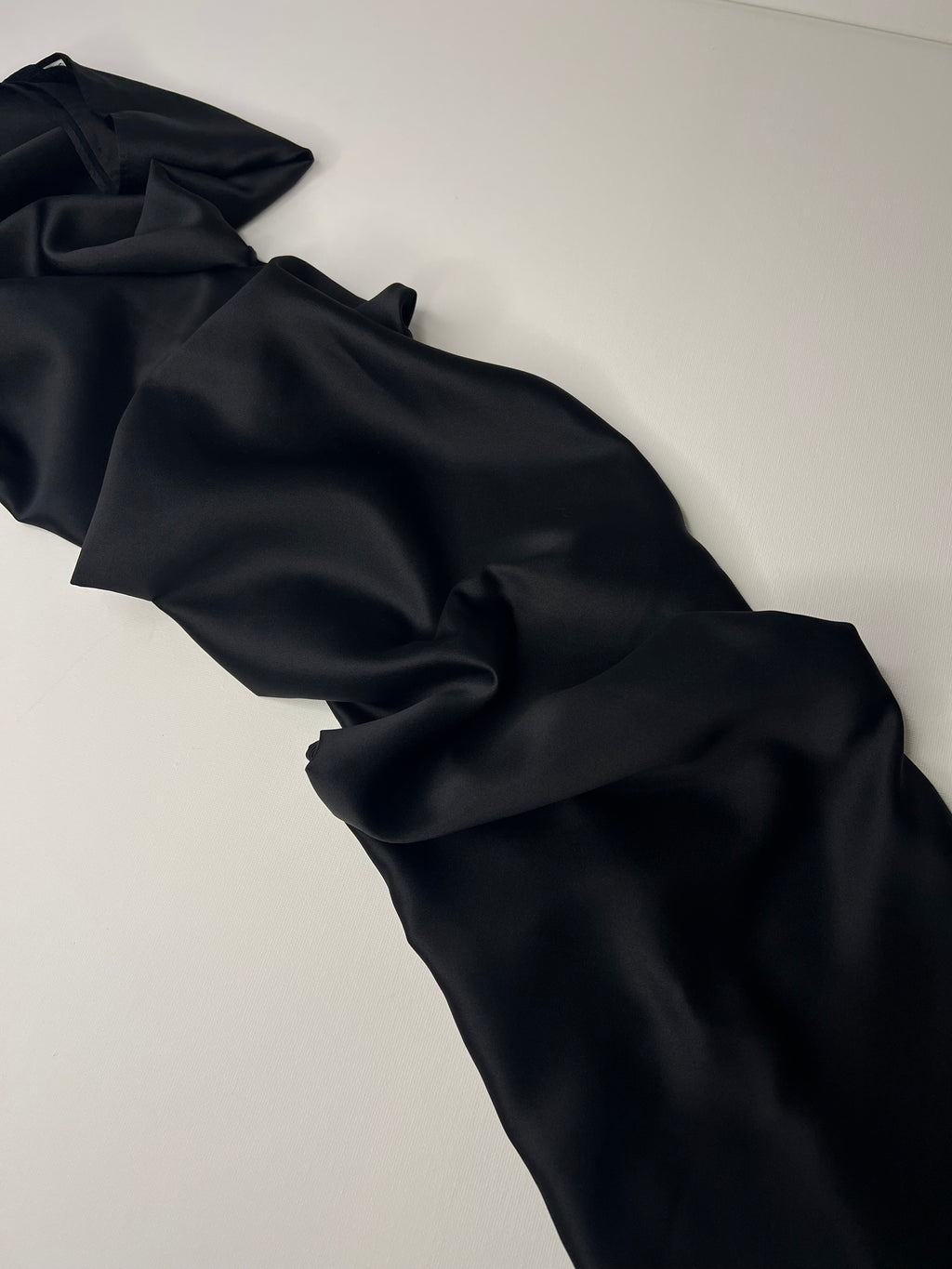 Square Veil Silk - Black