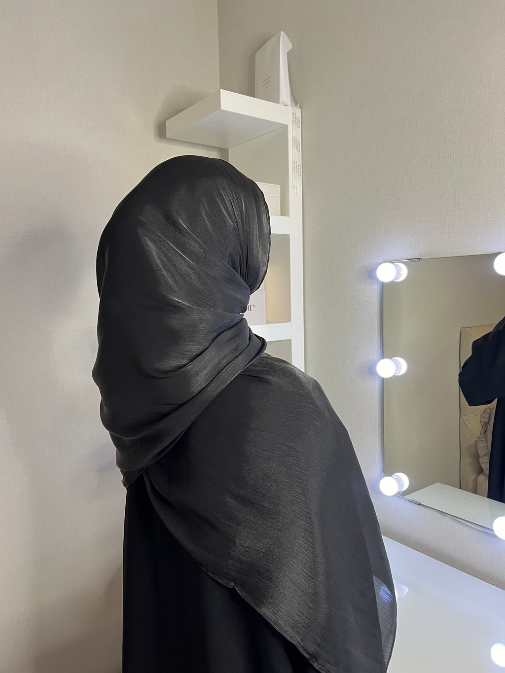 Organza Veil - Black