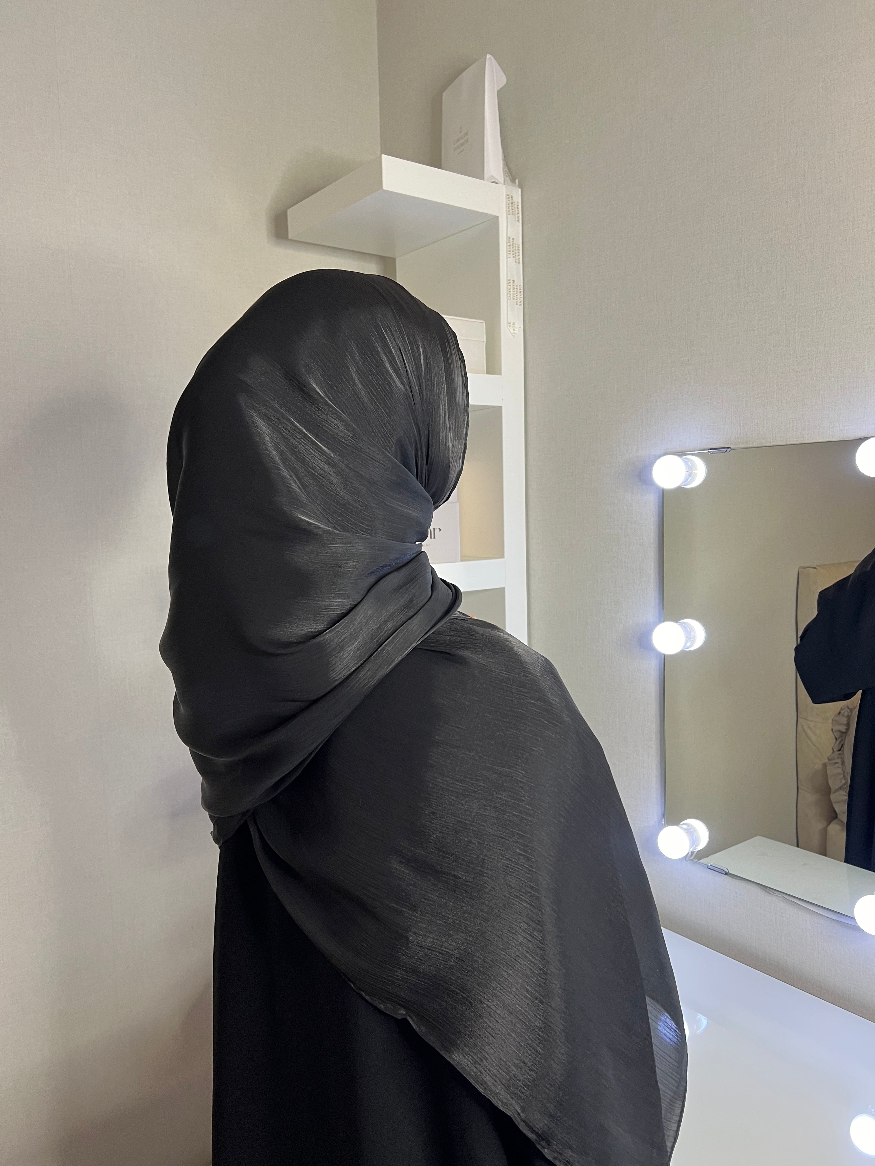 Organza Veil - Black