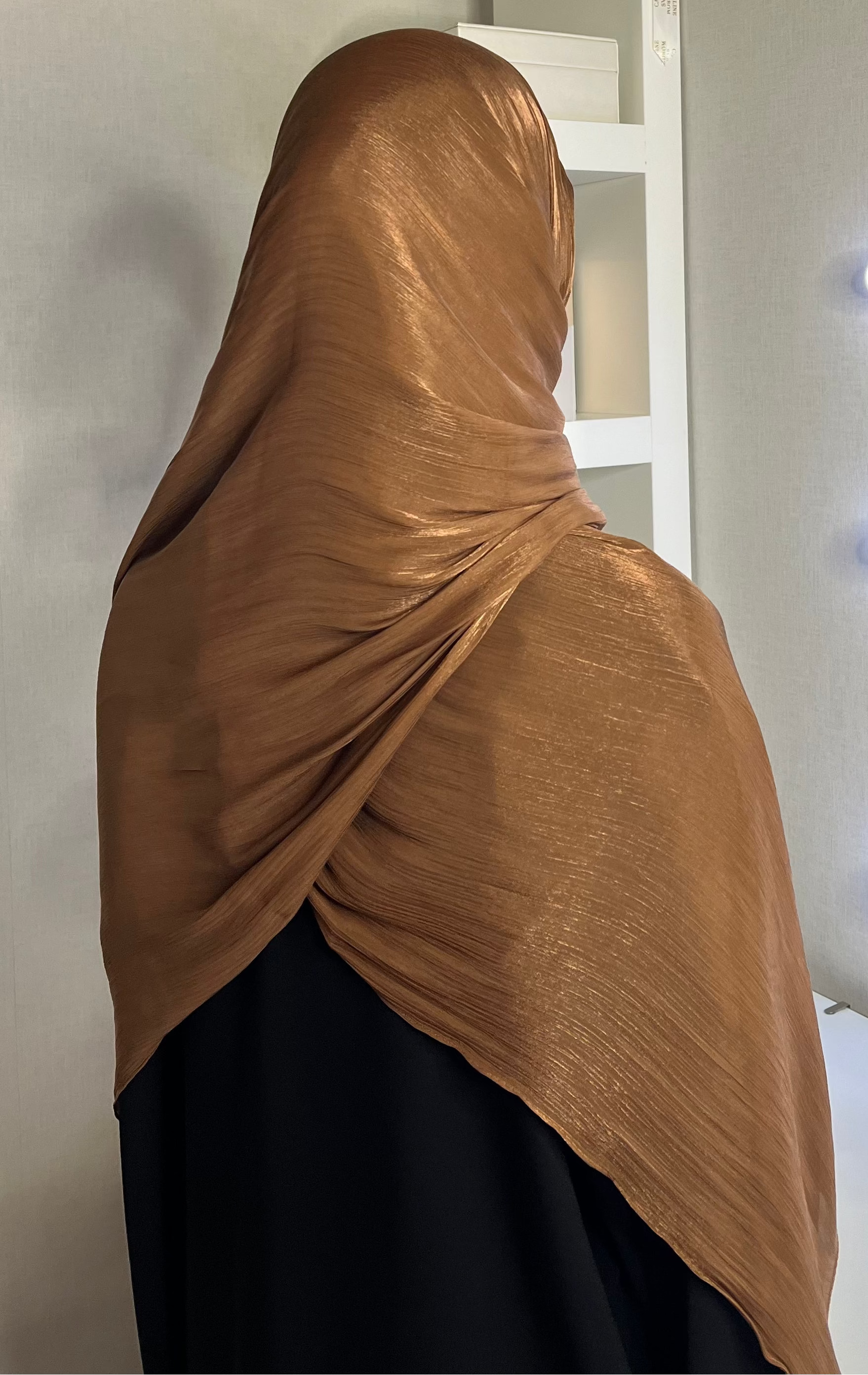 Organza Veil - Brown