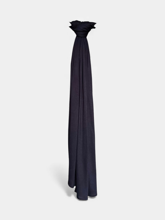 Jersey Hijab - Mörkblå