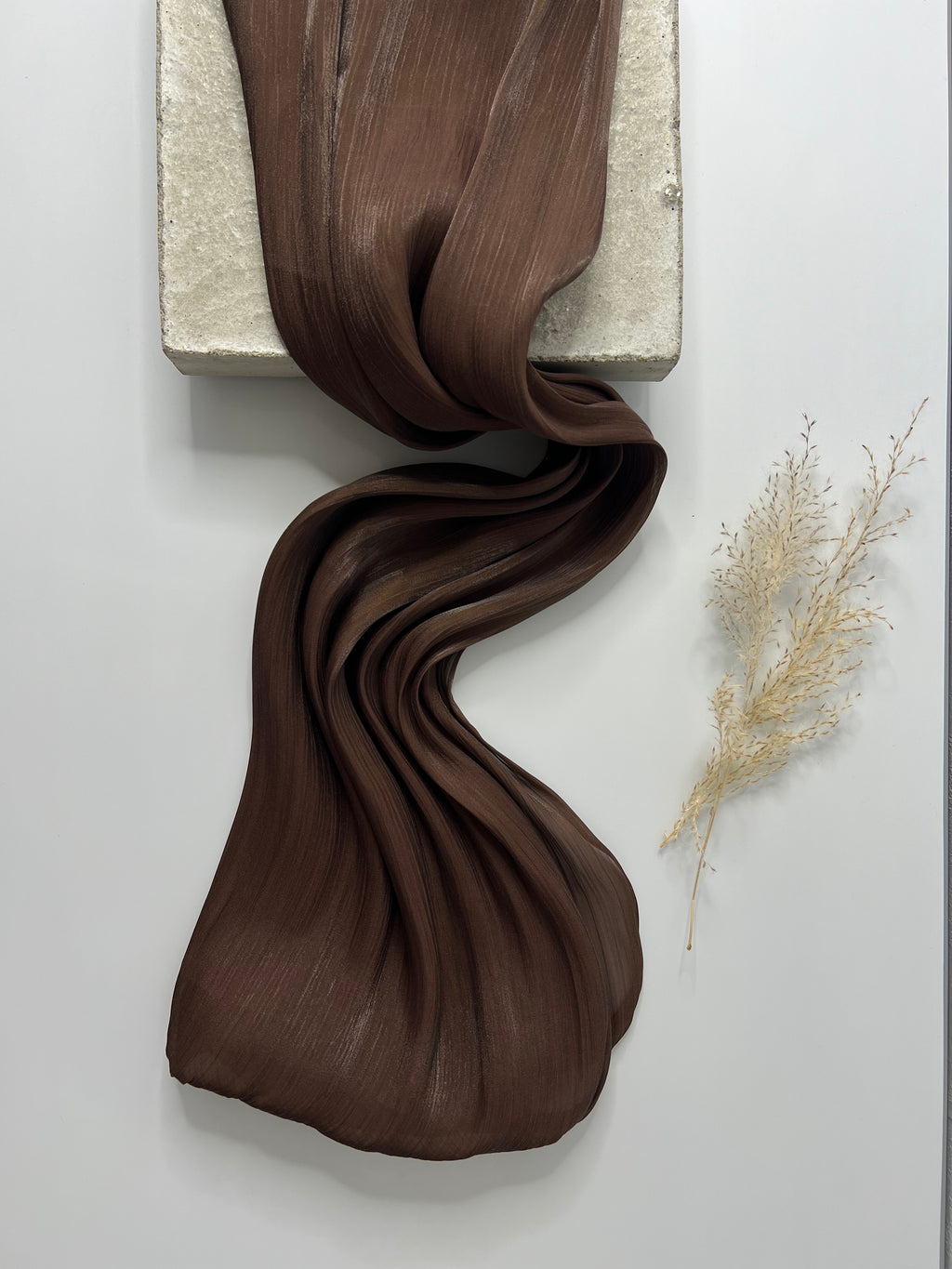 Organza Veil - Dark Chocolate