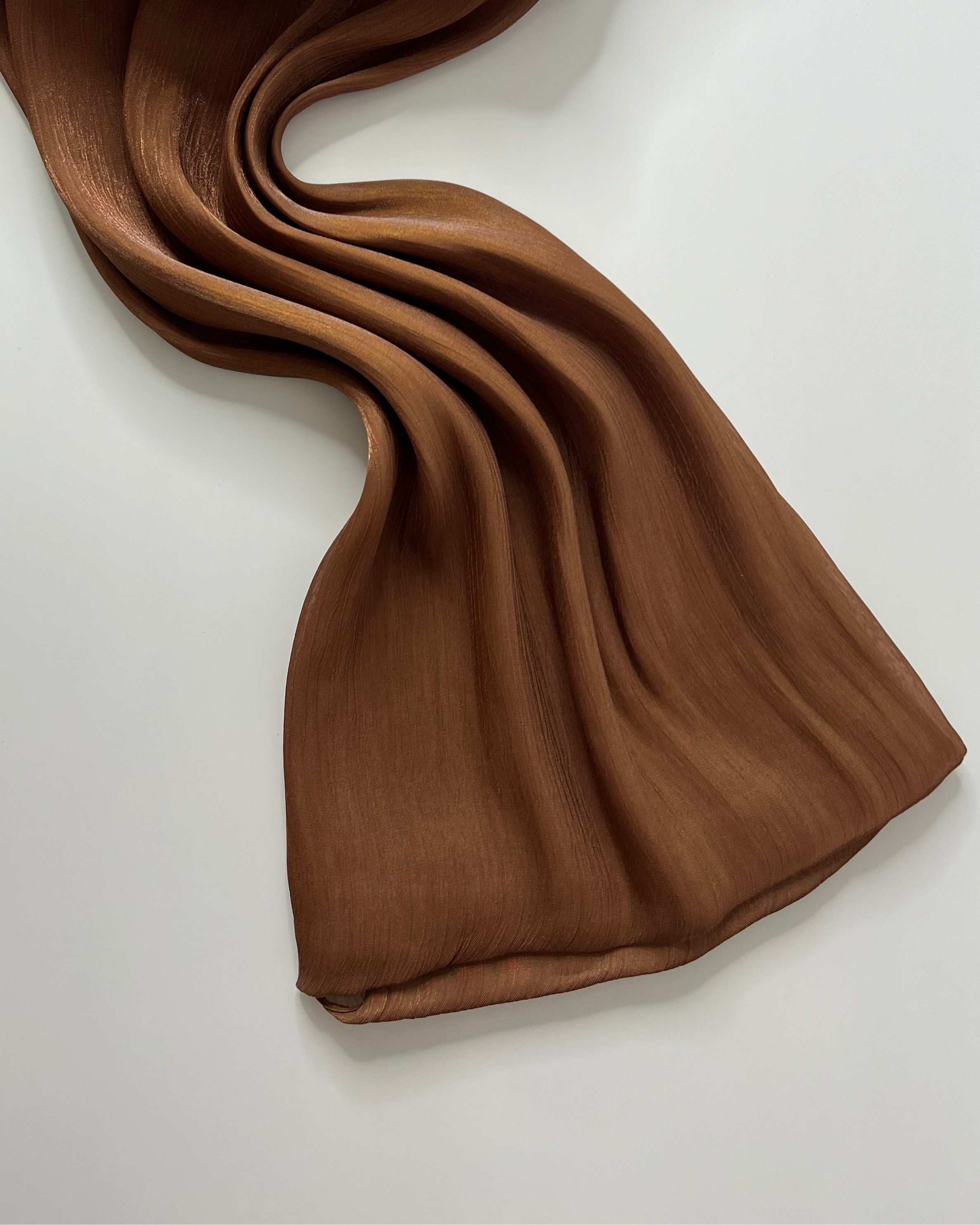 Organza Veil - Brown