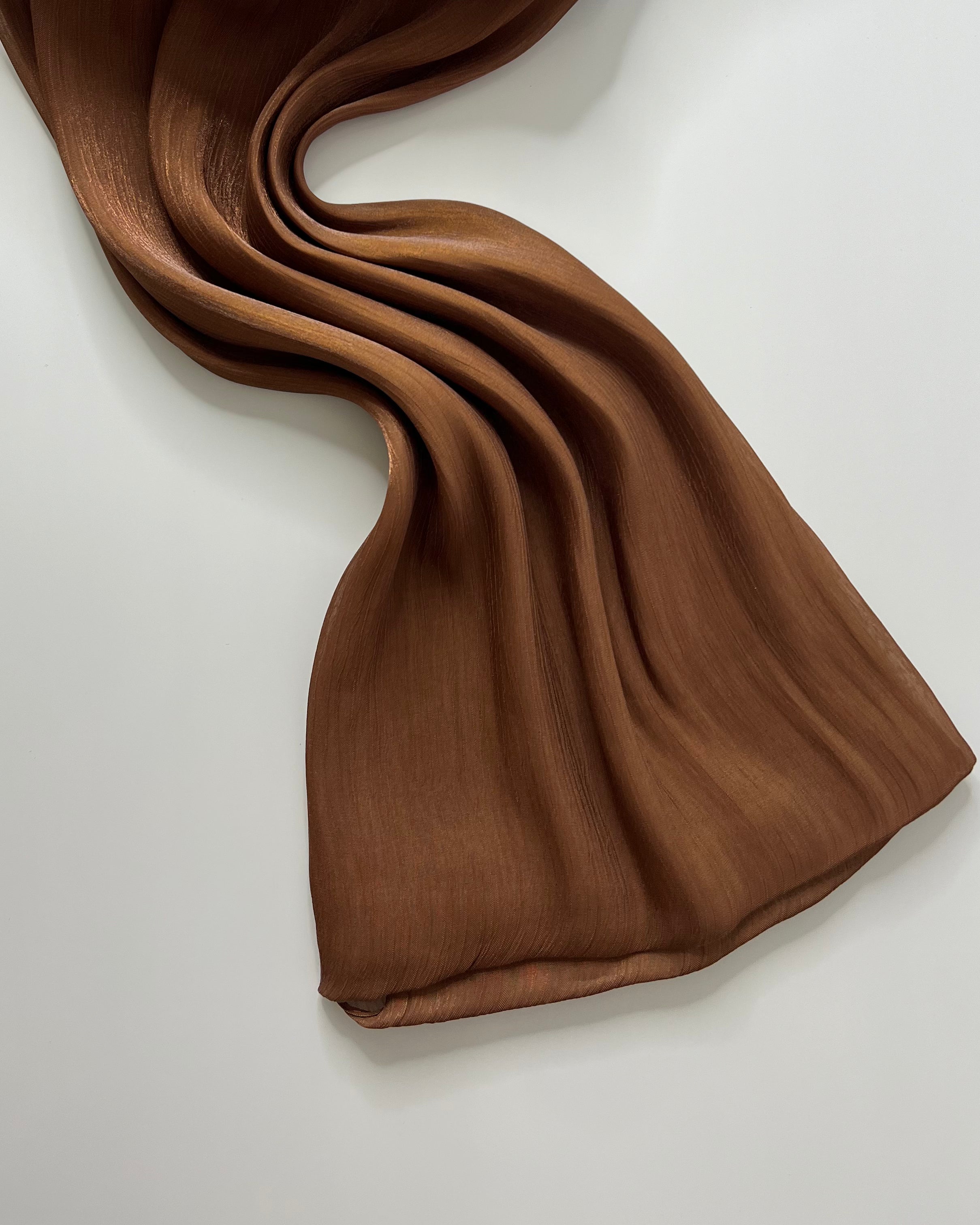 Organza Veil - Brown