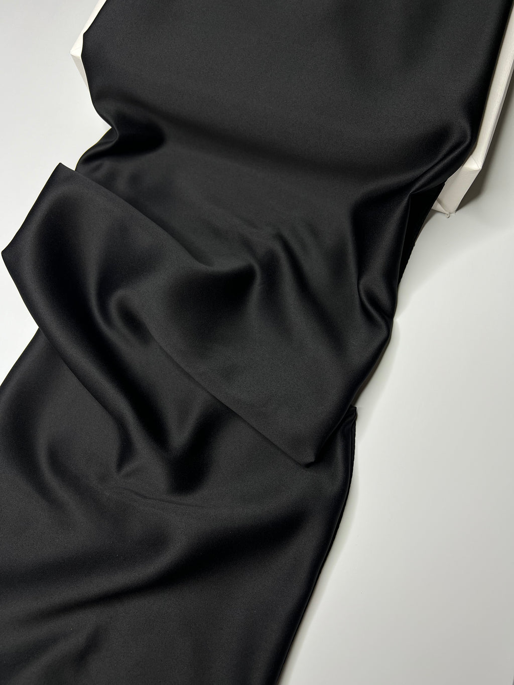 Square Veil Silk - Black