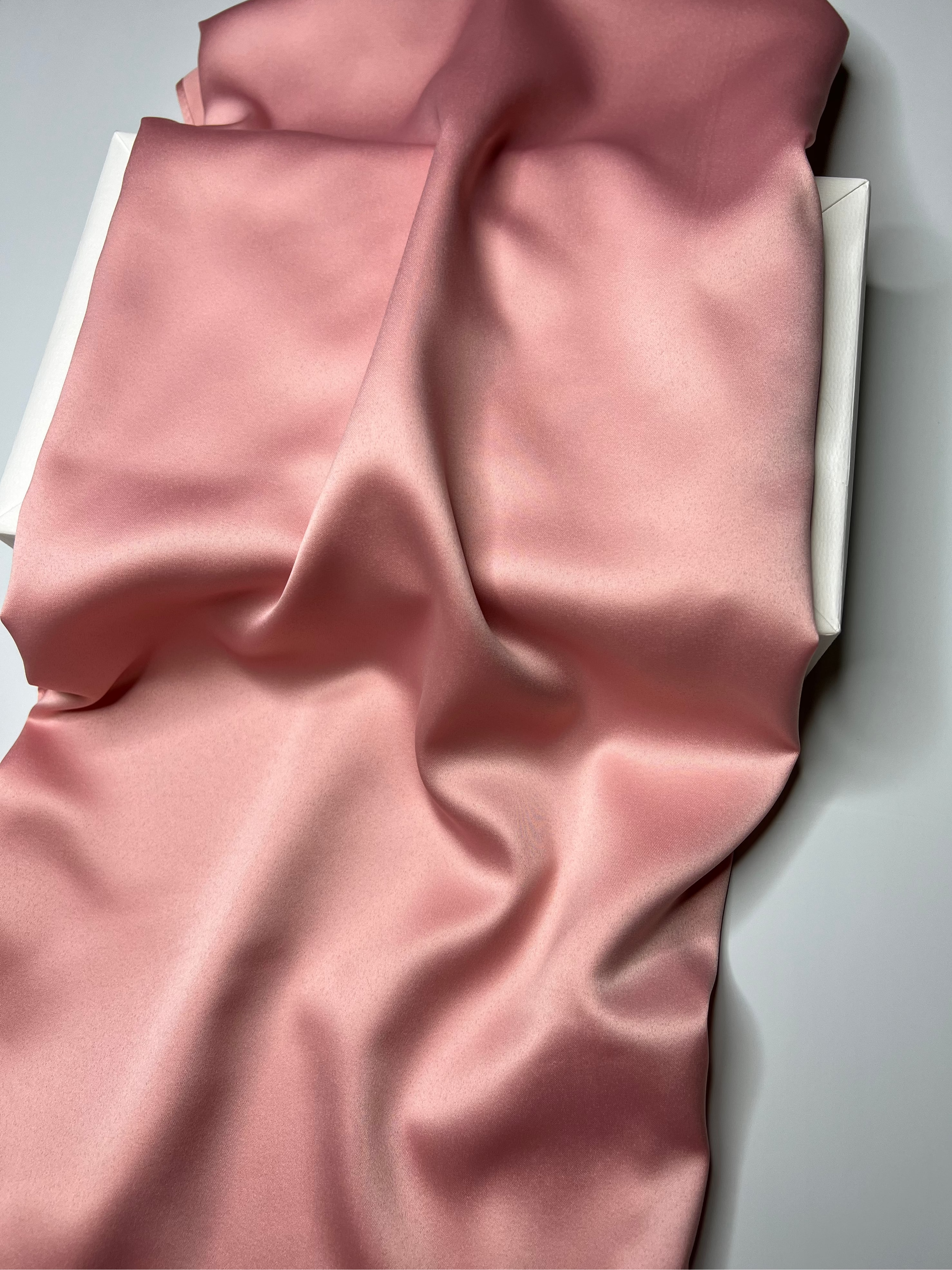 Square Veil Silk - Baby Pink
