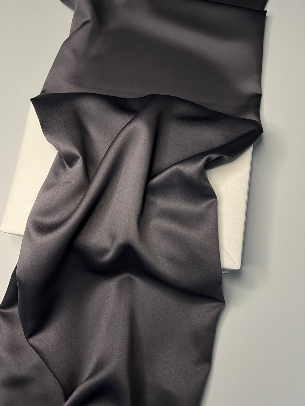 Square Veil Silk - Grey