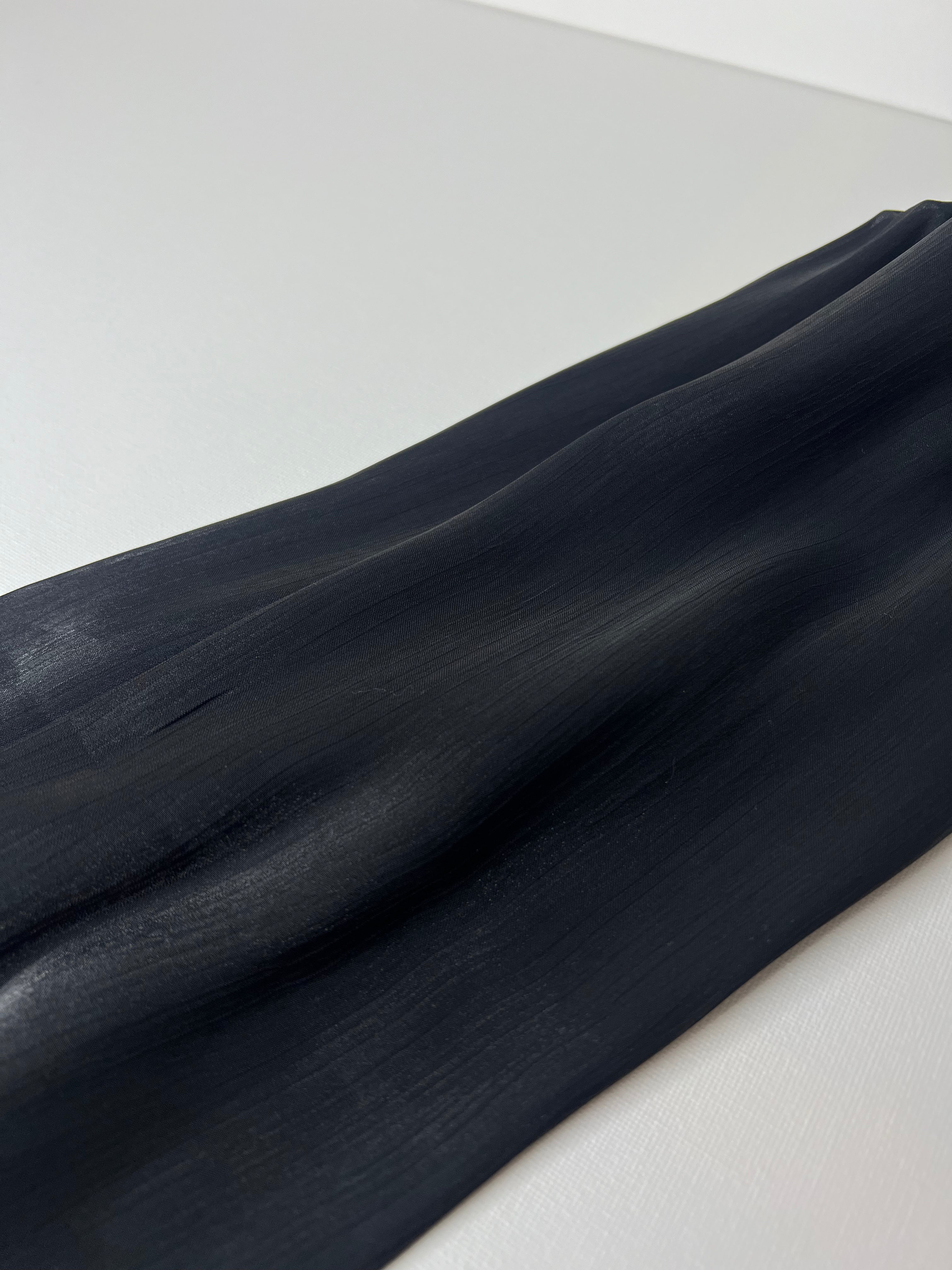 Organza Veil - Black