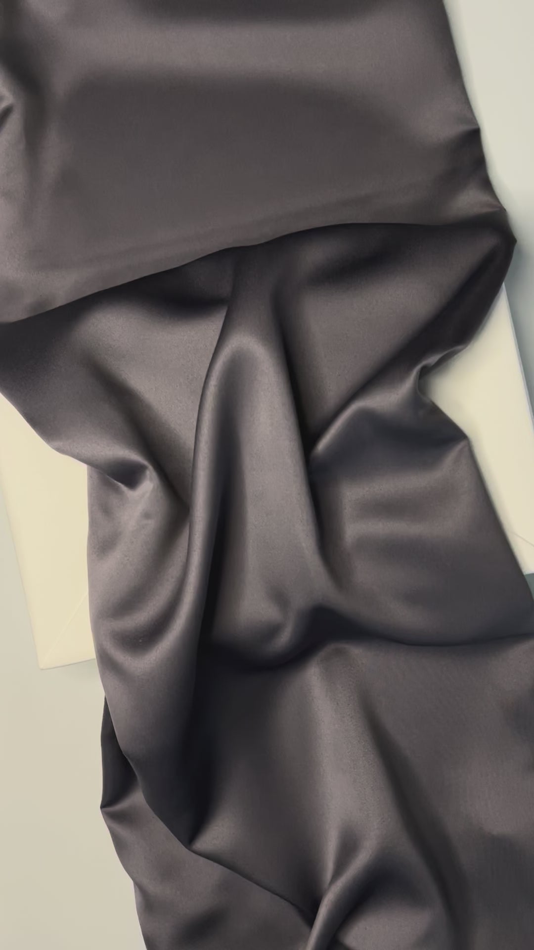 Square Veil Silk - Grey