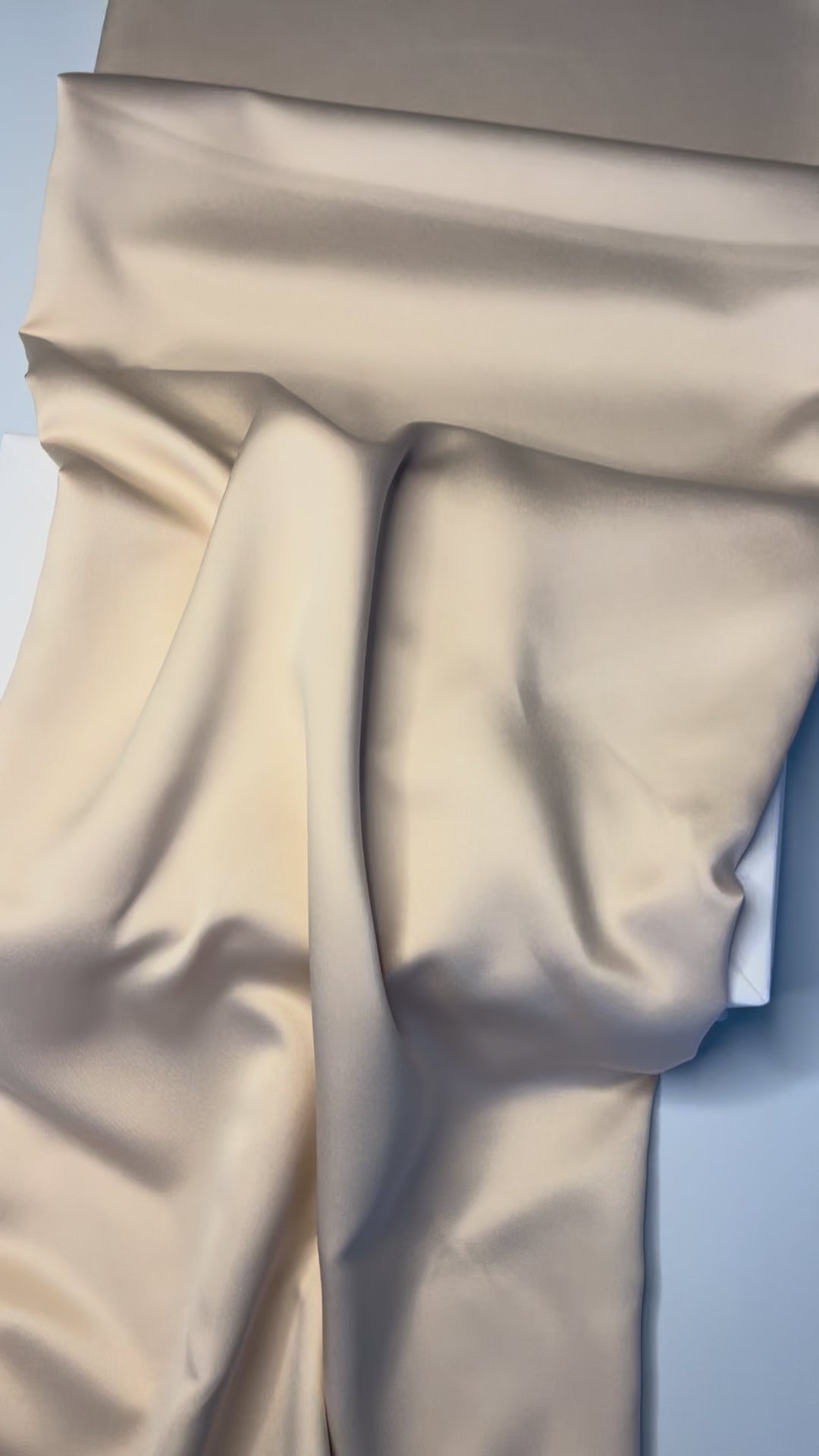 Square Veil Silk - Cream