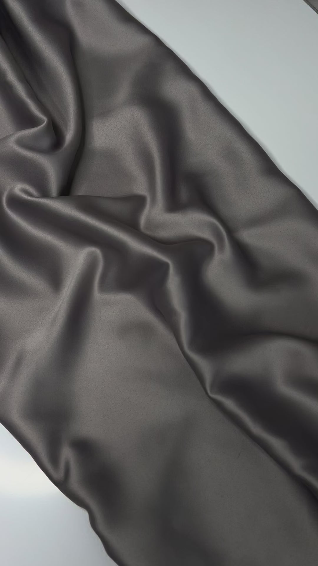 Square Veil Silk - Light Grey